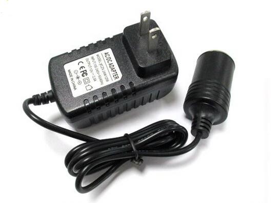 18 Watt Power AC DC Power Adapter Wall Mount With PC Shell , Black Color