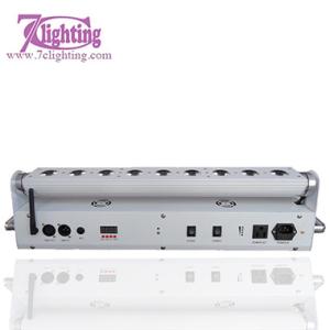 China Battery 9x18W RGBWA+UV LED Wash wholesale