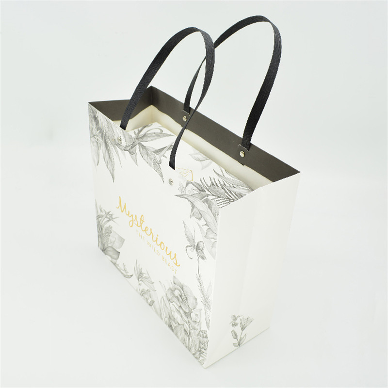 BSCI SGS Recycled Paper Gift Bags Matt Lamination Eco Friendly
