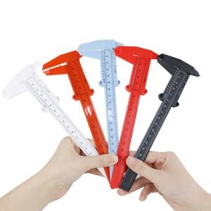 China 0-150mm Measuring Ruler Double Foot Plastic Vernier Caliper wholesale