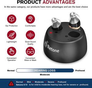 China Noise Cancelling Inner Ear Hearing Aid Rechargeable Analog wholesale
