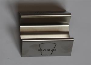 China Durable Rectangle Sheet Metal Stamping Parts With Folding Cutting Technology wholesale