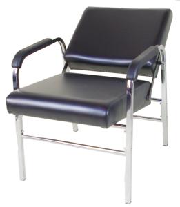 China Beauty Salon Styling Chairs , Folding Salon Shampoo Chairs Reclining Backrest wholesale