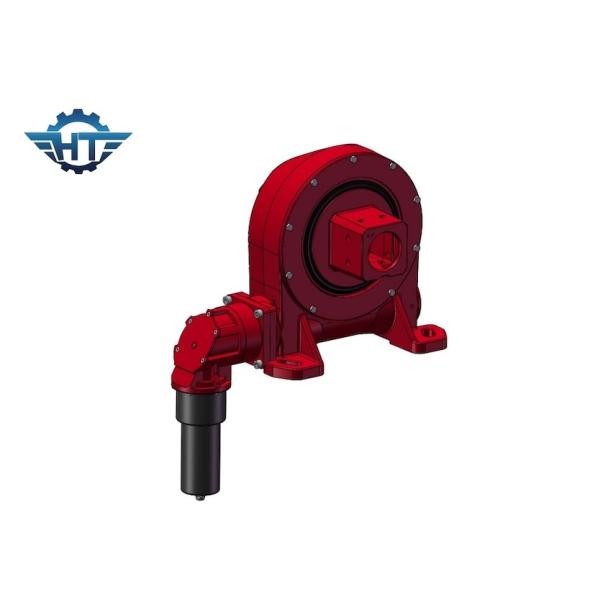 Single Axis Worm Gear Slewing Drive For 24vdc Electrical Motor Tracking System
