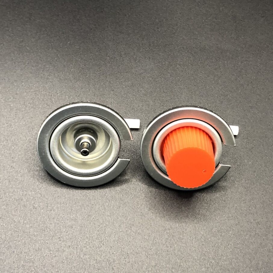 Exhibition Butane Gas Valve with OEM Availability Stainless Steel Spring