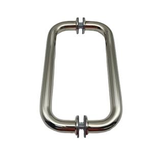 China Sample 1-3 Working Days Stainless Steel 304 Glass Door Handle for Glass Sliding Door wholesale