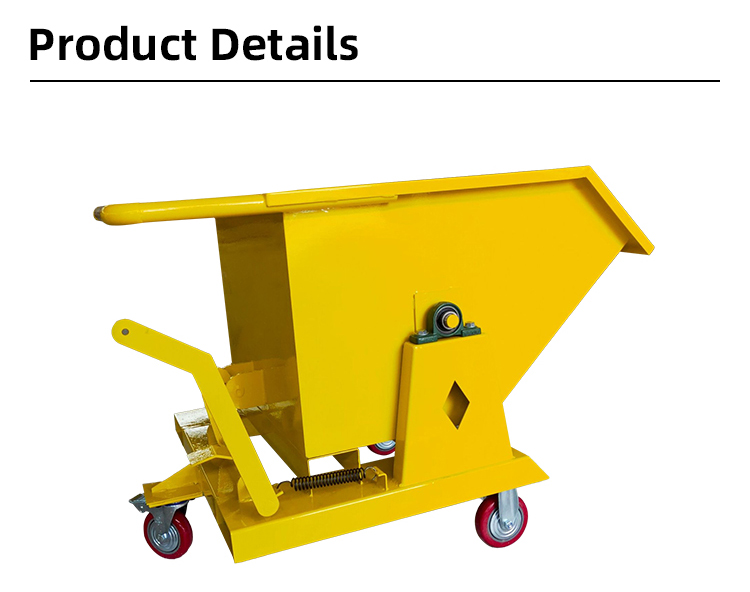 Forklift Waste Tipping Bin Industrial Scrap Bins