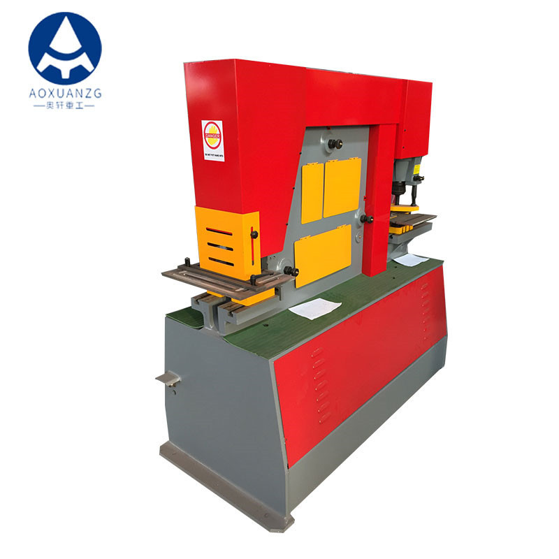 Punching Shearing Bending Hydraulic Ironworker Machine For Metal Cutting