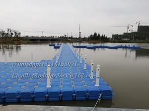 China Plastic Hdpe Modular Floating Bridge wholesale