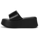 Luxurious Womens High Heel Sandals Swede Leather Rubber Outsole Sheep Suede