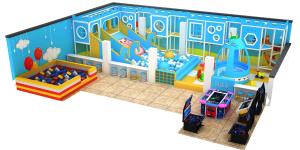China Soft Play Equipment Indoor Playground for Parent-Child Restaurant wholesale