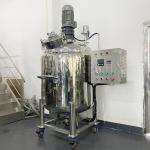 Movable Liquid Detergent Making Machine SS Industrial Liquid Mixer Tank