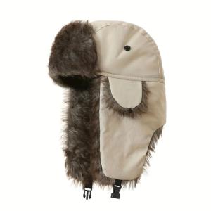 China Unisex Warm Trapper Winter Hat Windproof Wateproof For Extreme Cold Weather wholesale