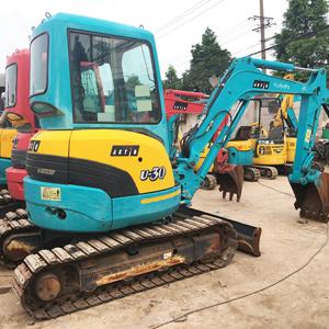 China 3ton Used mini Excavators kubota U30 made in Japan wholesale