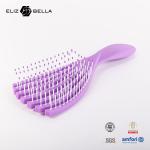 Colorful Heat Transfer Hair Brushes And Combs Sublimation Plastic Scalp Massage