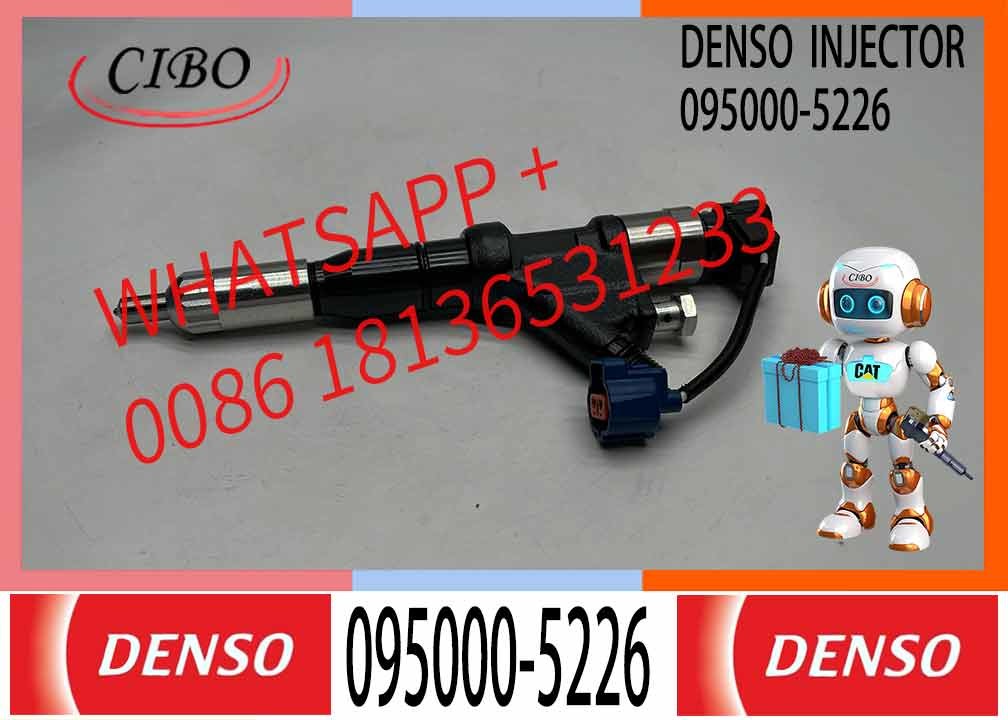 Fuel Injector 095000-5223 095000-5224 095000-5225 095000-5226 For P13C E13C 12.9L Engine