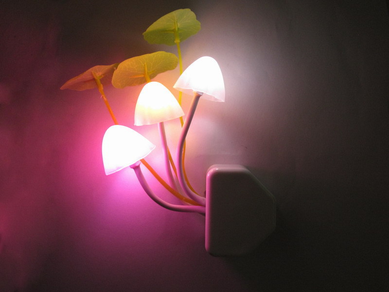 Colorful LED Night Light/ kids led night lamp/ night lighting wholesale