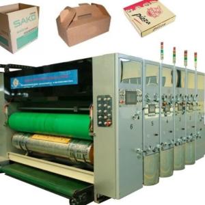 China 5 Ply Cardboard Box Flexo Printer Slotter Die Cutter 1200x2600 wholesale