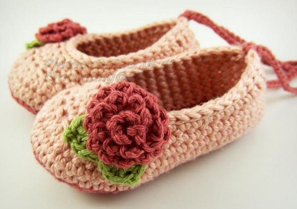 Newborn baby girl shoes crochet baby shoes infant sandals crochet kids sliper,