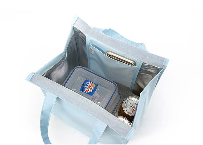 600D Polyester L/S Size Lunch Cooler Bags With Waterproof Aluminum Film