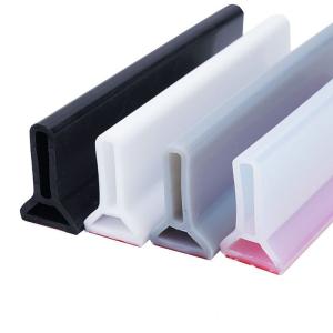 China High Quality Silicone Shower Threshold Water Barrier Bathroom Water Stopper wholesale