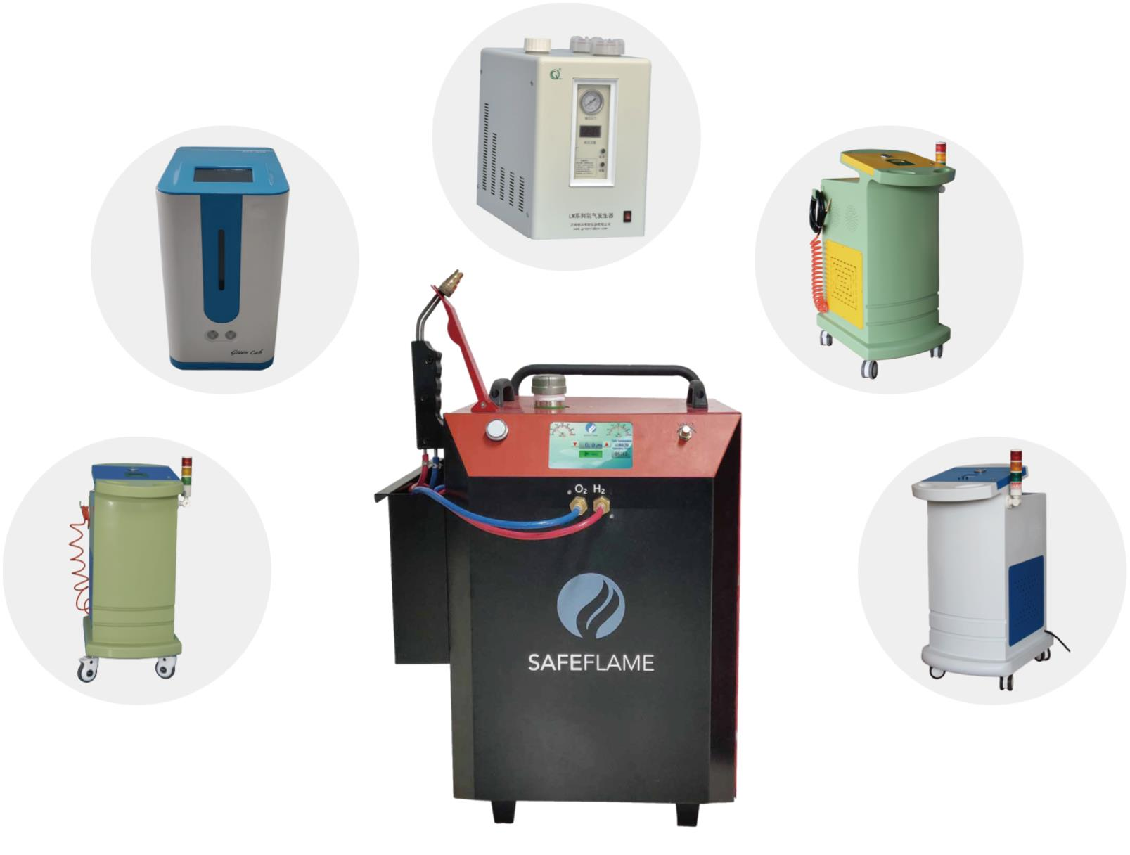 Portable Induction Heater for Mobile Hydrogen Flame Welding 350W Rated Duty Cycle