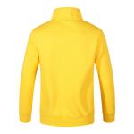 35% Polyester Athletic Pullover Hoodie 160gsm Yellow SGS Raglan Sleeves