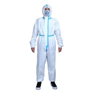 China Polypropylene Polyester Material Disposable Protective Coverall Medical Accessories wholesale