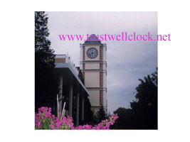 tower building/outdoor clock, movement/mechanism/motor for tower/building