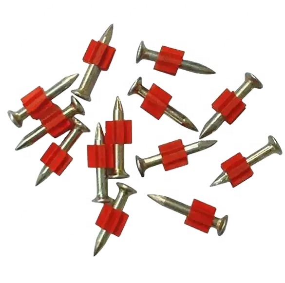 Concrete Shooting NK Nails Carbon Steel Material Various Sizes