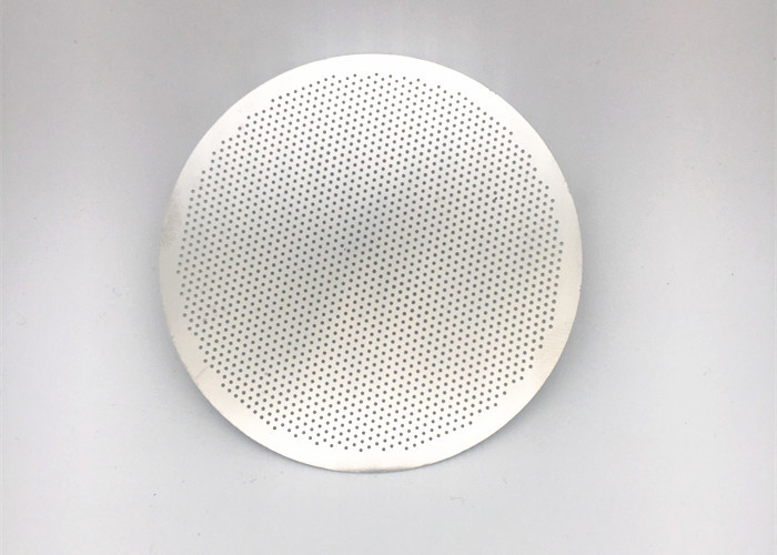 High Precision Fine Metal Filter Mesh Disc For Coffee Brewing Circle Shape