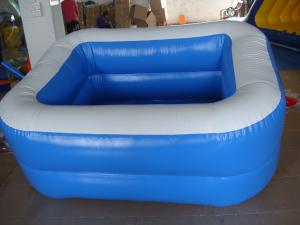 China Commercial Grade Kids Inflatable Pool of Square Shape wholesale