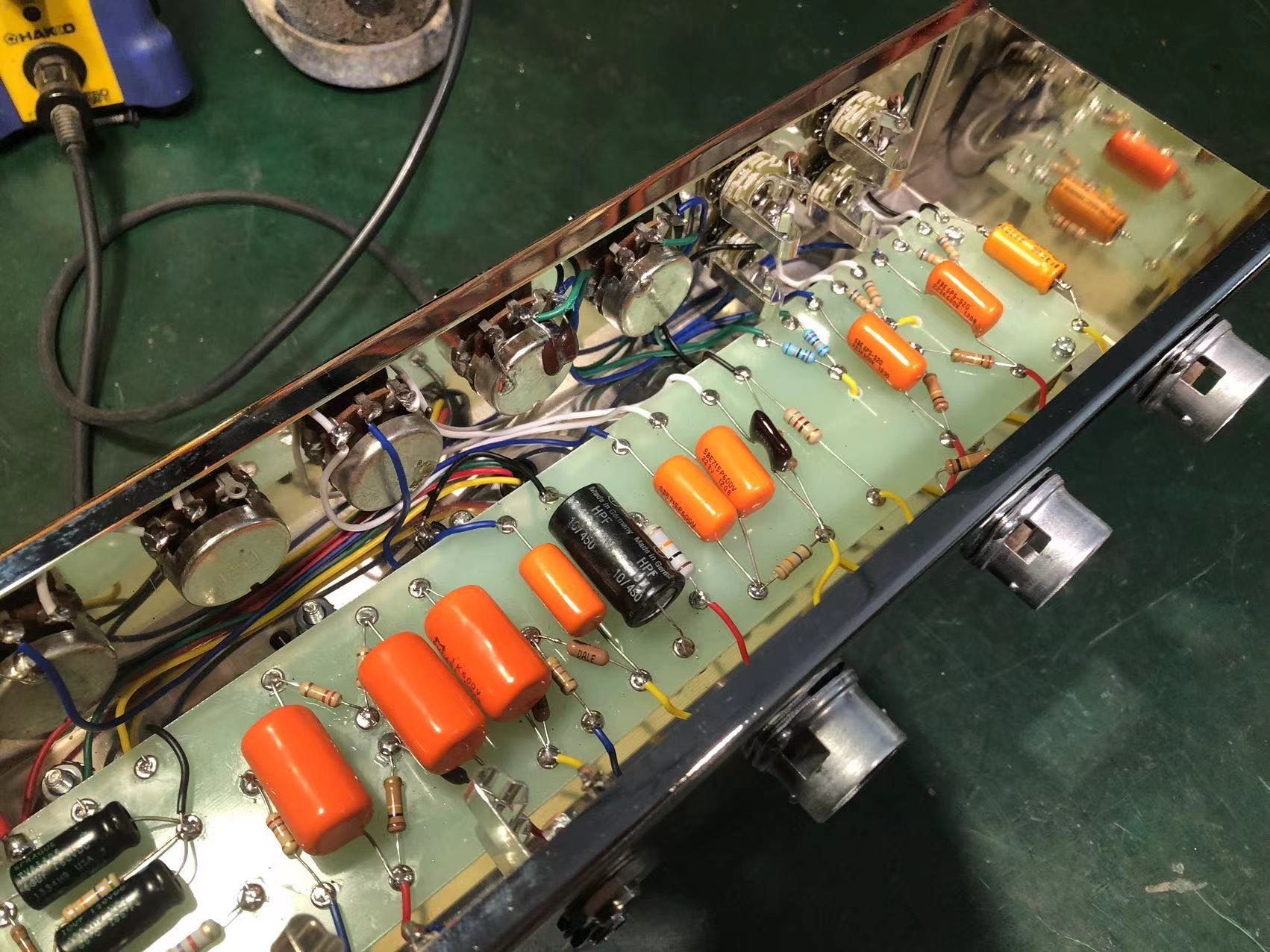CUSTOM FENDER 5F6A STYLE 59 BASSMAN LTD 4X10 HANDWIRED ALL TUBE GUITAR AMP COMBO