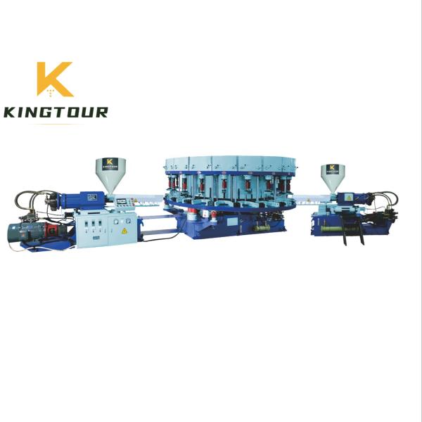 Automatic Shoe Sole Making Machine 8 Station / 10 Station TPR Sole Moulding Machine