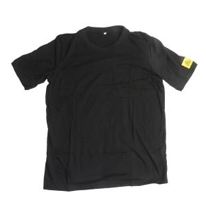 China CE SGS 80 Times Washing Black ESD Polo Shirts wholesale