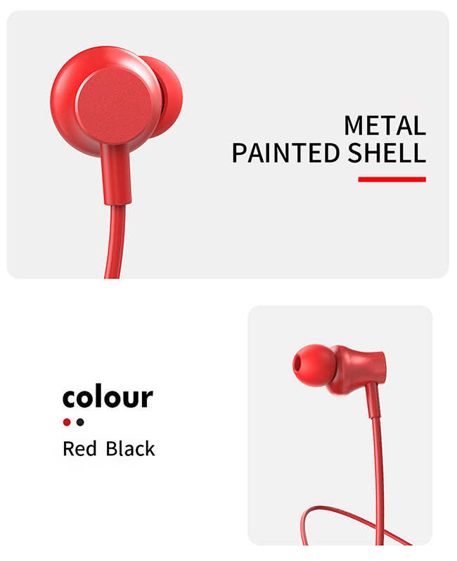 120mAh Neckband Bluetooth Earbuds