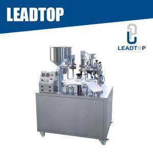 China Semi Automatic Aluminium Tube Filling And Sealing Machine For Food Industries wholesale