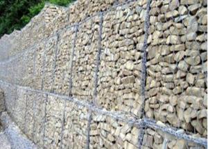 China Pvc Coated Hexagonal Stone Filled Gabions Rockfall Protection Netting wholesale