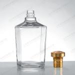 Yuncheng 500ml Miniature Glass Bottles for Whisky Liquor Healthy Lead-free