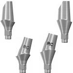ITI Straumann Bone Level® Titanium Angled Anatomic Abutment RC 4.1mm, 15°Degree, GH 2mm/3.5mm