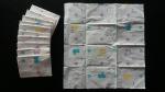 printed mini pocket tissue paper