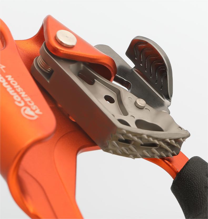 Aluminium Alloy Ascender Outdoor Mountaineering Climbing Stopper Rope Grabber