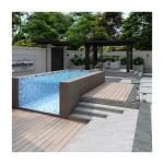 100mm High Light Transmission Diaphaneity Aupool Above Ground Fibreglass