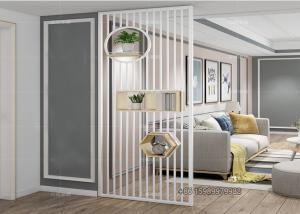 China Mirror Silver Metal Decorative Screens Bunnings Embossed SUS304 Material wholesale