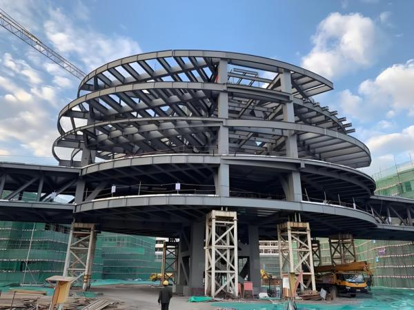 Custom Design Prefabricated Shopping Mall Metal Frame Commercial Buildings