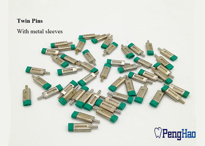 Red Plastic Dental Dowel Pin Oral Therapy Equipments Accessories For Lab Usage