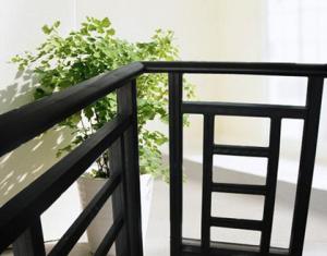 China Aluminum Stair Railing For Stairs , Powder Coating / Anodizing Aluminium Exterior Hand Railings wholesale