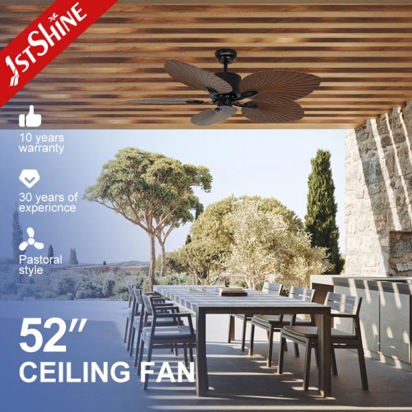 60W Standard Wind Type 52 Inch ABS Cooling Ceiling Fans for Restaurant/Apartment