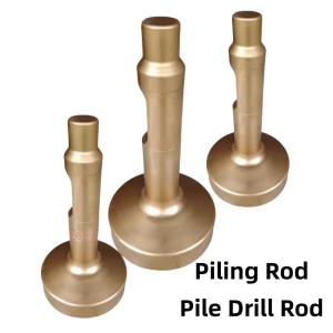 China Crushing Hammer Piling Rod , Pile Drill Rod for Excavator Breaker Hammer wholesale