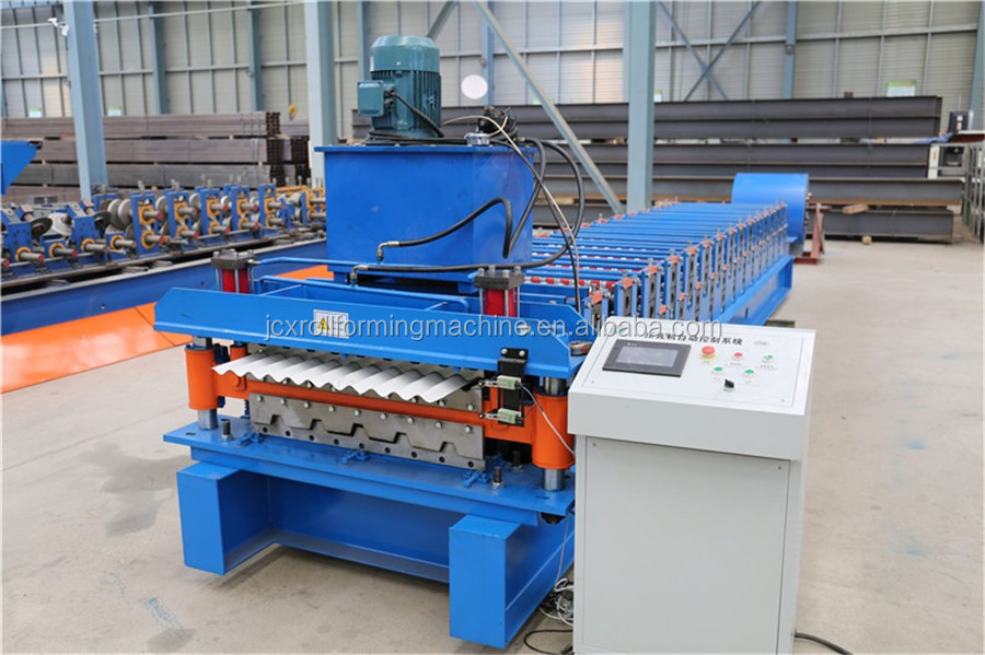 IBR METAL ROOFING SHEET ROLLING MACHINE TO EGYPT BANGLADESH PAKISTANE